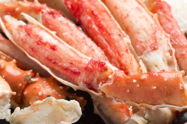 Deniz ürünleri taze yengeç